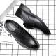 Men's business formal leather shoes, premium-looking, pointed-toe, height-enhancing casual shoes, British-style groom's wedding shoes, genuine leather soft leather. Suits Men's business formal leather shoes, premium-looking, pointed-toe, height-enhancing casual shoes, British-style groom's wedding shoes, genuine leather soft leather. Suits