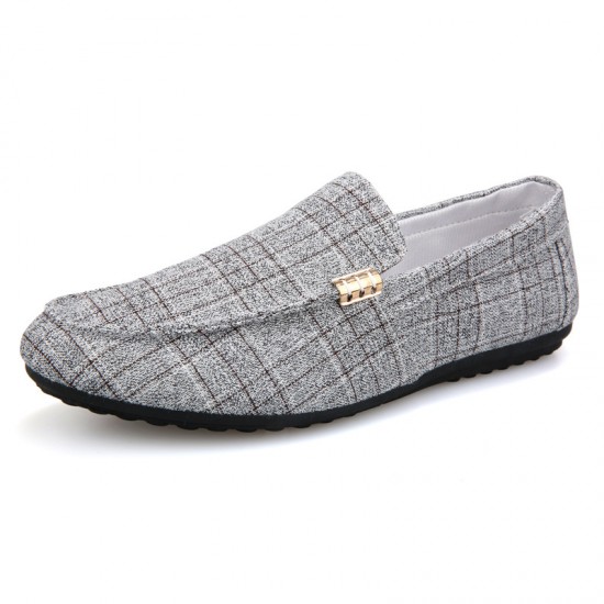 Summer men's slip-on shoes, Korean-style trendy, breathable, large sizes for young men. Dropshipping