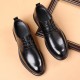 New autumn men's casual shoes, formal business and wedding shoes, factory wholesale, soft leather, soft-soled, fashionable shoes for men