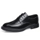 2024 autumn new top-grain cowhide men's high-end, breathable British-style formal business, groom's wedding shoes 2024 autumn new top-grain cowhide men's high-end, breathable British-style formal business, groom's wedding shoes
