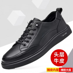 Men's sneakers, 2023 spring new models, casual, comfortable, soft-soled, wholesale handmade men's shoes, trendy and versatile sports shoes