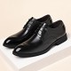 New top-grain cowhide men's leather shoes, business formal, genuine leather wedding shoes, commuting, British-style breathable casual shoes New top-grain cowhide men's leather shoes, business formal, genuine leather wedding shoes, commuting, British-style breathable casual shoes