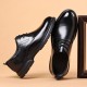 New autumn men's casual shoes, formal business and wedding shoes, factory wholesale, soft leather, soft-soled, fashionable shoes for men