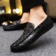 Low-top casual loafers, breathable, trendy, versatile black leather slip-on shoes, trendy work loafers, foreign trade dropshipping Low-top casual loafers, breathable, trendy, versatile black leather slip-on shoes, trendy work loafers, foreign trade dropshipping