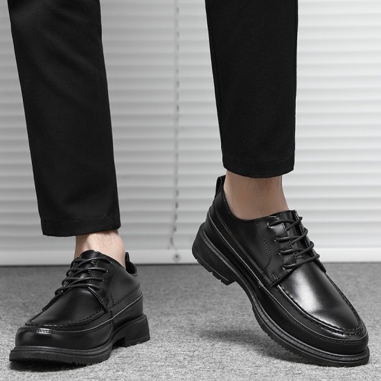 Spring and summer men's business formal casual shoes, Korean-style pointed-toe thin wedding shoes, black work shoes. Spring and summer men's business formal casual shoes, Korean-style pointed-toe thin wedding shoes, black work shoes.