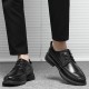 Spring and summer men's business formal casual shoes, Korean-style pointed-toe thin wedding shoes, black work shoes. Spring and summer men's business formal casual shoes, Korean-style pointed-toe thin wedding shoes, black work shoes.