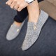 Summer men's slip-on shoes, Korean-style trendy, breathable, large sizes for young men. Dropshipping