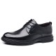 New autumn men's casual shoes, formal business and wedding shoes, factory wholesale, soft leather, soft-soled, fashionable shoes for men