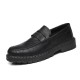 Summer British-style men's slip-on loafers, youth casual work shoes, cross-border shipping.