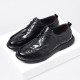 New business formal men's leather shoes, genuine leather casual wholesale men's shoes, soft leather, trendy, non-slip, breathable shoes for men.
