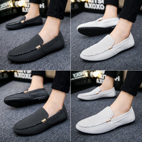Spring and summer loafers for men, Korean-style trendy slip-on loafers, trendy slip-on shoes for young men, dropshipping one-piece