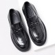 Men's leather shoes, new casual wholesale, men's leather shoes, top-grain sheepskin breathable men's trendy genuine leather Korean-style men's shoes