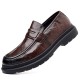 New men's leather shoes, genuine leather casual wholesale, breathable British men's trendy shoes, top-grain sheepskin Korean style