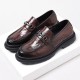 Men's leather shoes, new casual wholesale, men's leather shoes, top-grain sheepskin breathable men's trendy genuine leather Korean-style men's shoes