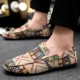 Summer breathable loafers, men's slip-on casual soft-soled cloth shoes, trendy and versatile for young men, foreign trade.