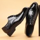 High-quality business leather shoes, Korean-style pointed toe, British-style, low-top, versatile, breathable, groom's wedding shoes.