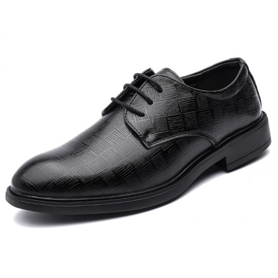 Men's business formal leather shoes, premium-looking, pointed-toe, height-enhancing casual shoes, British-style groom's wedding shoes, genuine leather soft leather. Suits Men's business formal leather shoes, premium-looking, pointed-toe, height-enhancing casual shoes, British-style groom's wedding shoes, genuine leather soft leather. Suits