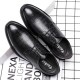 Men's business formal leather shoes, premium-looking, pointed-toe, height-enhancing casual shoes, British-style groom's wedding shoes, genuine leather soft leather. Suits Men's business formal leather shoes, premium-looking, pointed-toe, height-enhancing casual shoes, British-style groom's wedding shoes, genuine leather soft leather. Suits