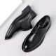 Men's leather shoes for formal business wear, autumn and winter height-enhancing genuine leather wedding and groom shoes, men's casual shoes for foreign trade.