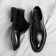 Men's leather shoes, business formal, genuine leather soft-soled, British-style thick-soled casual shoes, groom's wedding suit, cross-border foreign trade.
