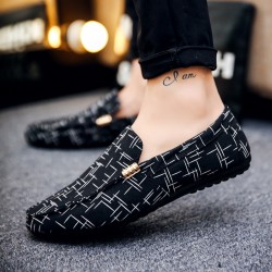 Spring and summer loafers for men, Korean-style trendy slip-on loafers, student trendy shoes, breathable large sizes