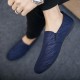 Cross-border spring and summer men's moccasins, trendy Korean-style slip-on loafers, large sizes for young men Cross-border spring and summer men's moccasins, trendy Korean-style slip-on loafers, large sizes for young men