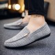 Summer men's slip-on shoes, Korean-style trendy, breathable, large sizes for young men. Dropshipping