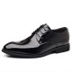 New Top-Grain Cowhide Men's Leather Shoes, Breathable Commuter Black, British Style Casual Genuine Leather Shoes, Breathable Factory Wholesale