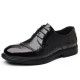 2025 Spring and Autumn New Styles Business formal men's shoes, three-joint lace-up breathable security leather shoes, men's groom's wedding shoes wholesale