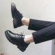 Cross-border Korean-style men's casual leather shoes, men's British black leather shoes, business formal, breathable work shoes. Cross-border Korean-style men's casual leather shoes, men's British black leather shoes, business formal, breathable work shoes.