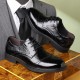 2025 Spring and Autumn New Styles Business formal men's shoes, three-joint lace-up breathable security leather shoes, men's groom's wedding shoes wholesale