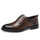 Men's leather shoes, genuine leather suits, high-end business, wedding shoes, top-grain cowhide formal, British-style men's shoes, waterproof New Fall Shoes