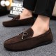 Cross-border delivery of summer men's breathable moccasins, slip-on casual shoes, trendy and versatile work shoes Cross-border delivery of summer men's breathable moccasins, slip-on casual shoes, trendy and versatile work shoes