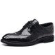New men's casual business leather shoes, genuine leather wedding shoes, commuting, live streaming, formal, Korean-style, trendy shoes.