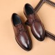 Autumn new men's business formal leather shoes, genuine leather British casual men's shoes, high-end Korean-style pointed-toe wedding shoes.