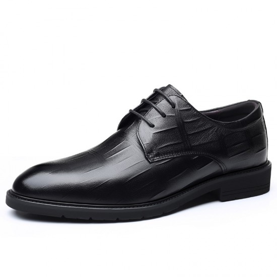 Spring and summer men's leather shoes, new style business formal leather casual breathable men's British Korean-style pointed-toe wedding shoes.