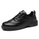Autumn and winter men's casual leather shoes, lace-up Martin boots, Korean-style sneakers, breathable low-top shoes, work shoes, Martin boots for men Autumn and winter men's casual leather shoes, lace-up Martin boots, Korean-style sneakers, breathable low-top shoes, work shoes, Martin boots for men