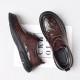 New casual wholesale men's leather shoes, genuine leather, Korean-style, soft leather, non-slip, breathable, trendy, comfortable men's leather shoes.