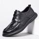 New business formal men's leather shoes, genuine leather casual wholesale men's shoes, soft leather, trendy, non-slip, breathable shoes for men.