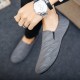 Cross-border spring and summer men's moccasins, trendy Korean-style slip-on loafers, large sizes for young men Cross-border spring and summer men's moccasins, trendy Korean-style slip-on loafers, large sizes for young men