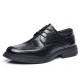 Men's leather shoes, high-end casual, genuine leather, British-style wedding shoes, wholesale, breathable, black, new models