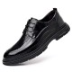 New Summer Men's Sandals, Trendy Top-Grain Cowhide Casual Business Leather Shoes, Hollow-Out Shoes, Genuine Leather for Men, British Style