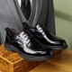New men's casual leather shoes, business formal men's wedding shoes, black, commuter, British-style, genuine leather wholesale trend