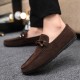 Cross-border delivery of spring and summer men's slip-on shoes, casual, breathable, lazy, trendy, versatile work cloth shoes.