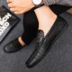 Low-top casual loafers, breathable, trendy, versatile black leather slip-on shoes, trendy work loafers, foreign trade dropshipping Low-top casual loafers, breathable, trendy, versatile black leather slip-on shoes, trendy work loafers, foreign trade dropshipping