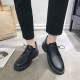 Cross-border Korean-style men's casual leather shoes, men's British black leather shoes, business formal, breathable work shoes. Cross-border Korean-style men's casual leather shoes, men's British black leather shoes, business formal, breathable work shoes.